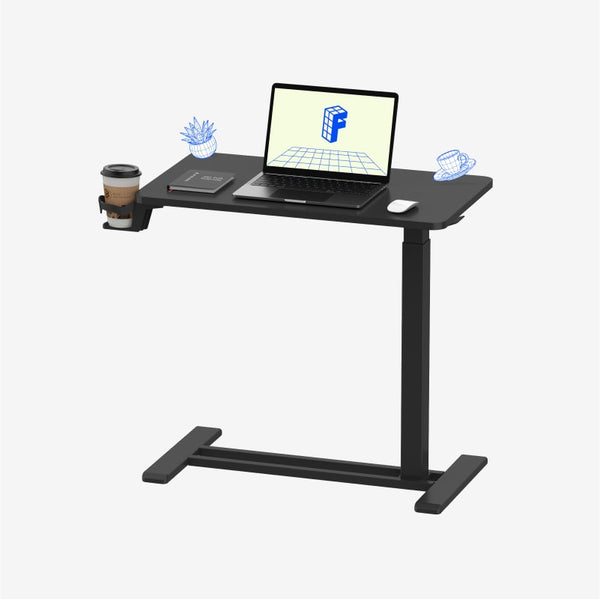 Height Adjustable Side Table Overbed Table