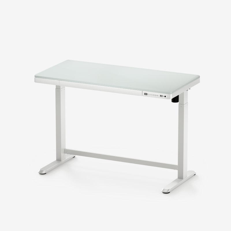Comhar All-in-One Standing Desk Glass Top - 48" W